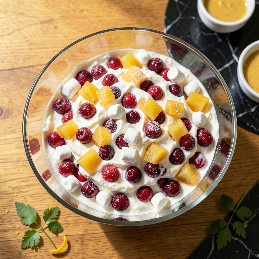 Cranberry Salad Recipe Pioneer Woman: Tart Berries in Creamy Whipped Topping