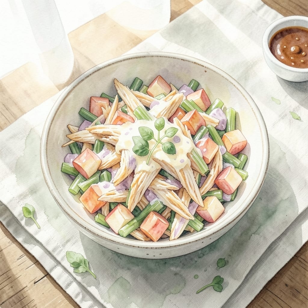 Healthy Chicken Salad Recipe With Apples: Crunchy Sweetness in Every Bite