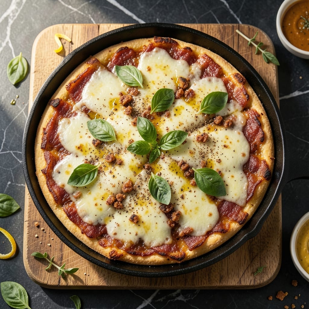 Keto Pizza Crust Recipe With Pork Rinds: Crispy Low-Carb Base