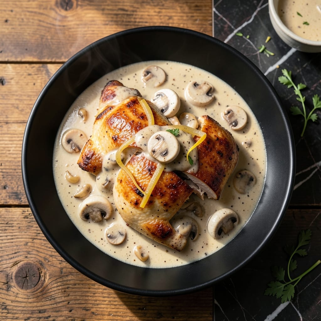 Smothered Chicken Recipe With Cream of Mushroom Soup: Grandma's One-Pot Comfort