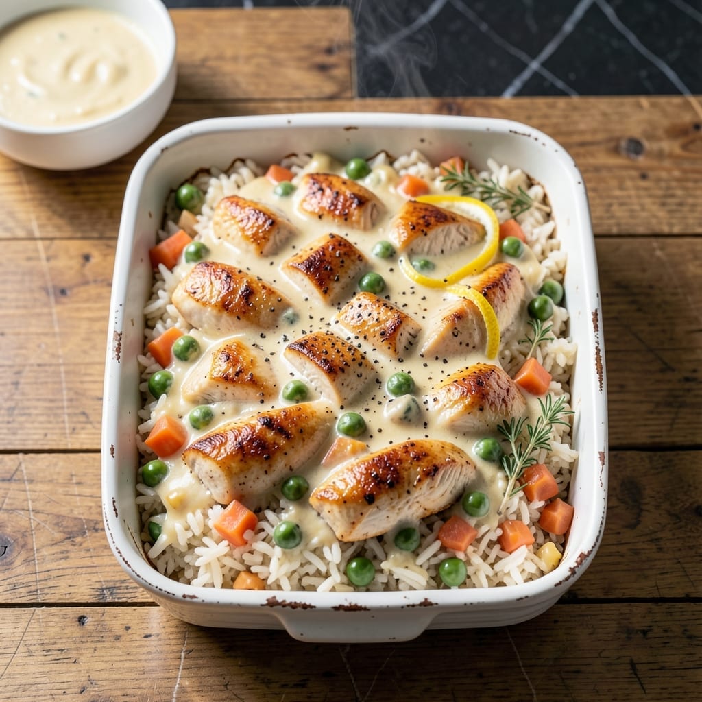 Chicken and Rice Casserole Recipe Campbells: One-Dish Family Favorite