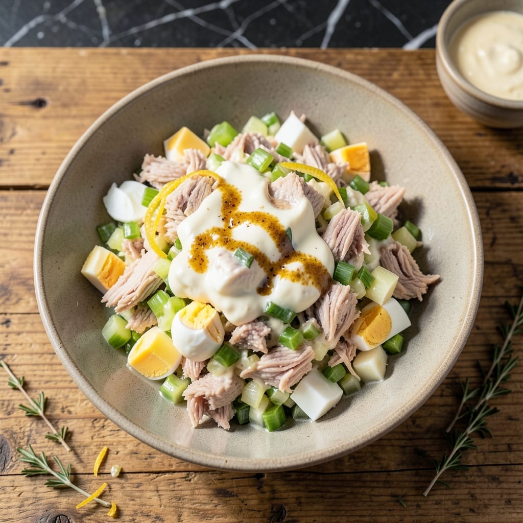 Tuna Fish Salad Recipe With Egg And Mayo: Protein-Packed Creamy Crunch
