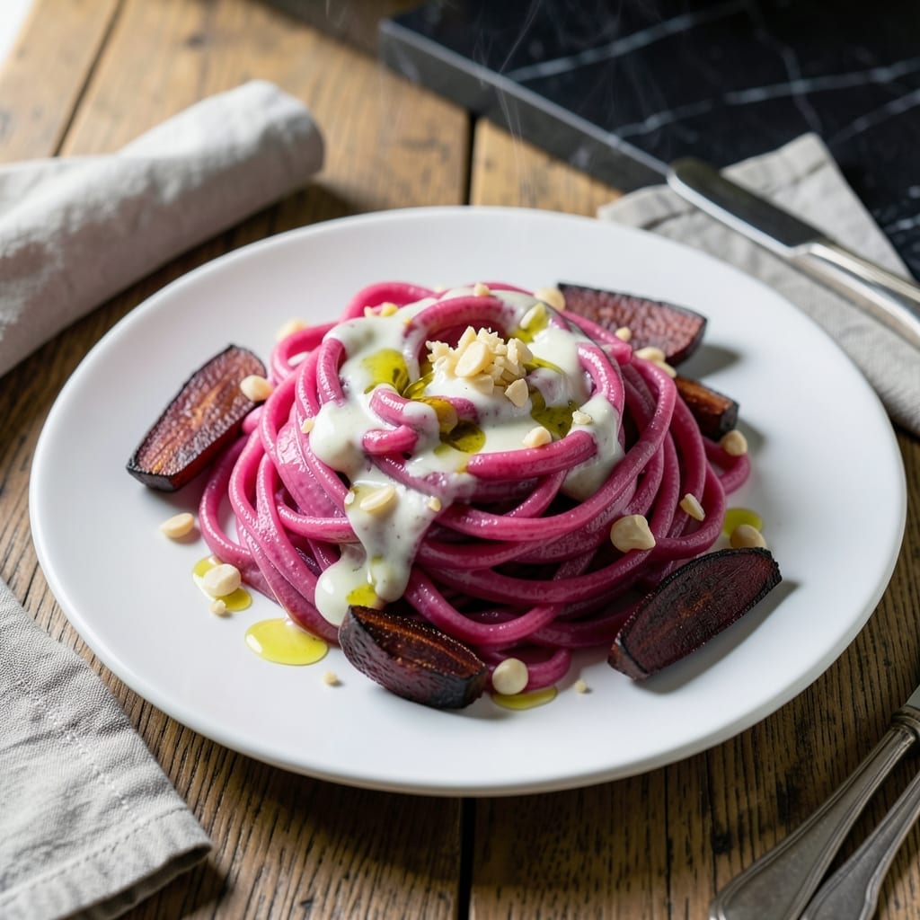 Pink Pasta Recipe Veg