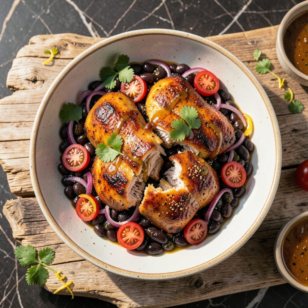 Chicken on the Beach Recipe Mexican: Grilled Citrus and Chile Zing