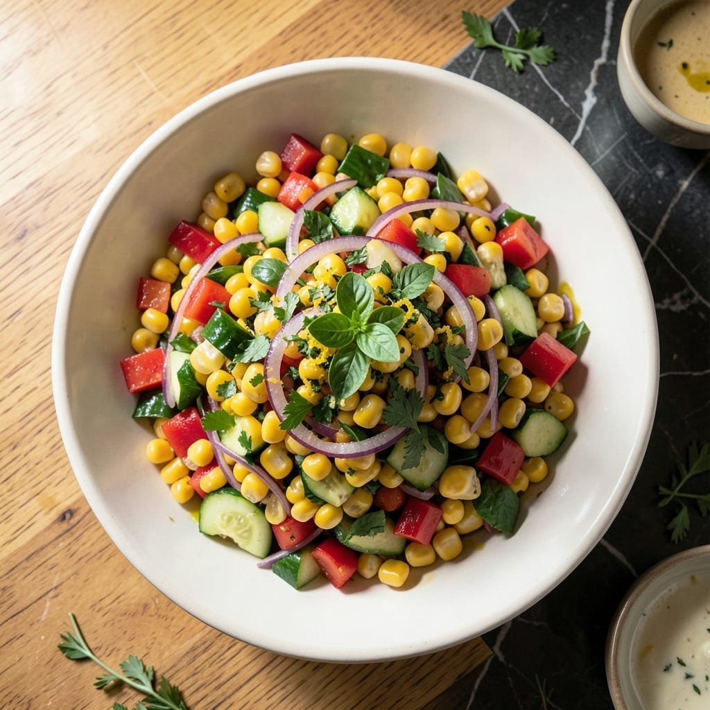 Recipe Corn Salad Barefoot Contessa: Buttery Sweetness With Herb Brightness Recipe Corn Salad Barefoot Contessa: Buttery Sweetness With Herb Brightness