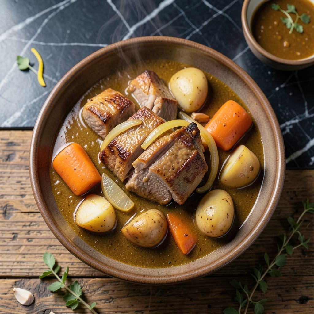 Golden Curry Recipe Pork: Japanese-Style Comfort with Tender Pork