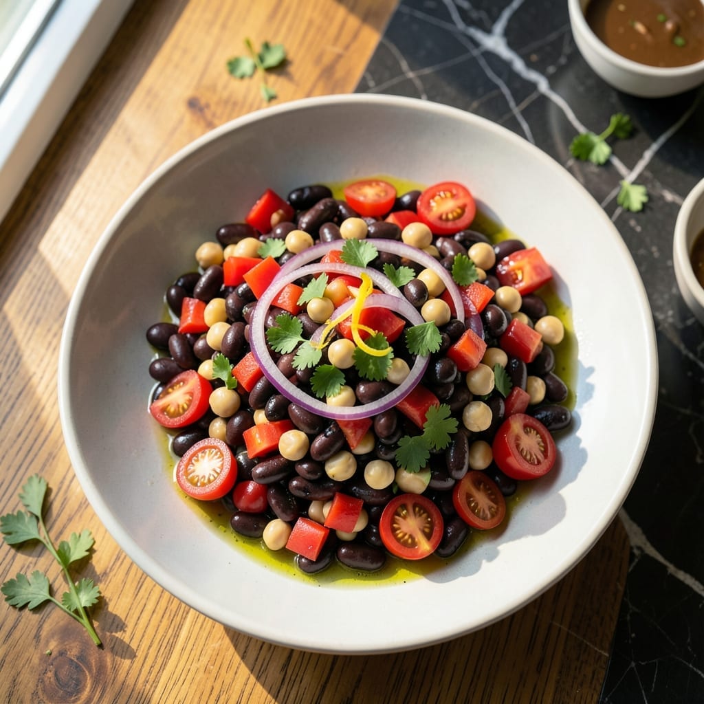 Bean Salad Recipe Using Canned Beans: No-Cook Protein-Packed Bowl