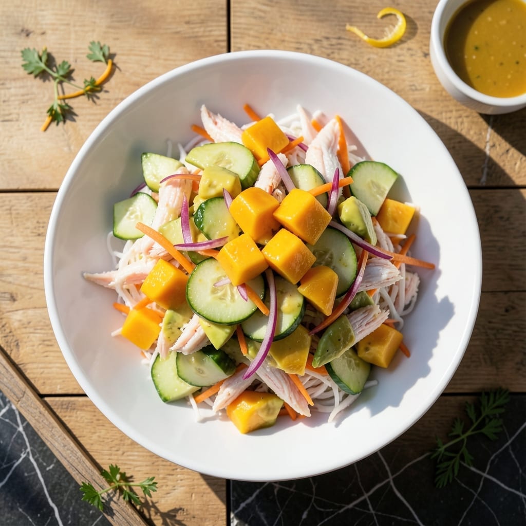 Kani Salad Recipe With Mango: Tropical Sweetness Meets Crunch