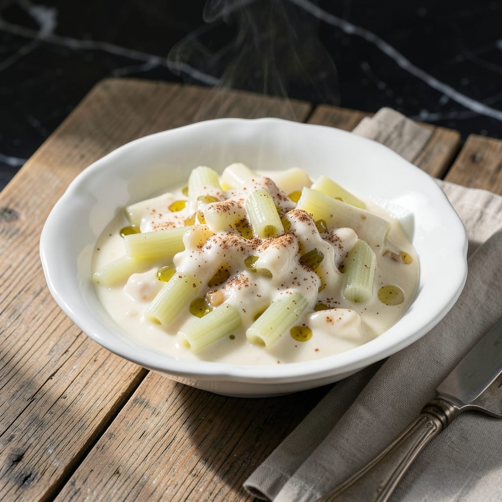 Recipe for Creamed Celery: Retro Comfort Side with Velvety Sauce