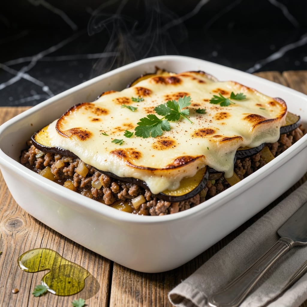 Moussaka Recipe With Potatoes: Layered Mediterranean Comfort