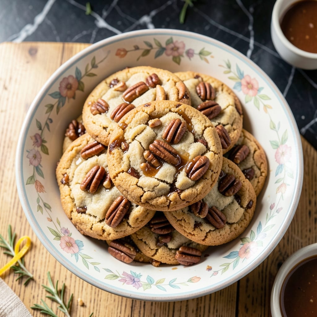 Pecan Pie Cookie Recipe Southern Living: Gooey Pecan Filling in Cookie Form