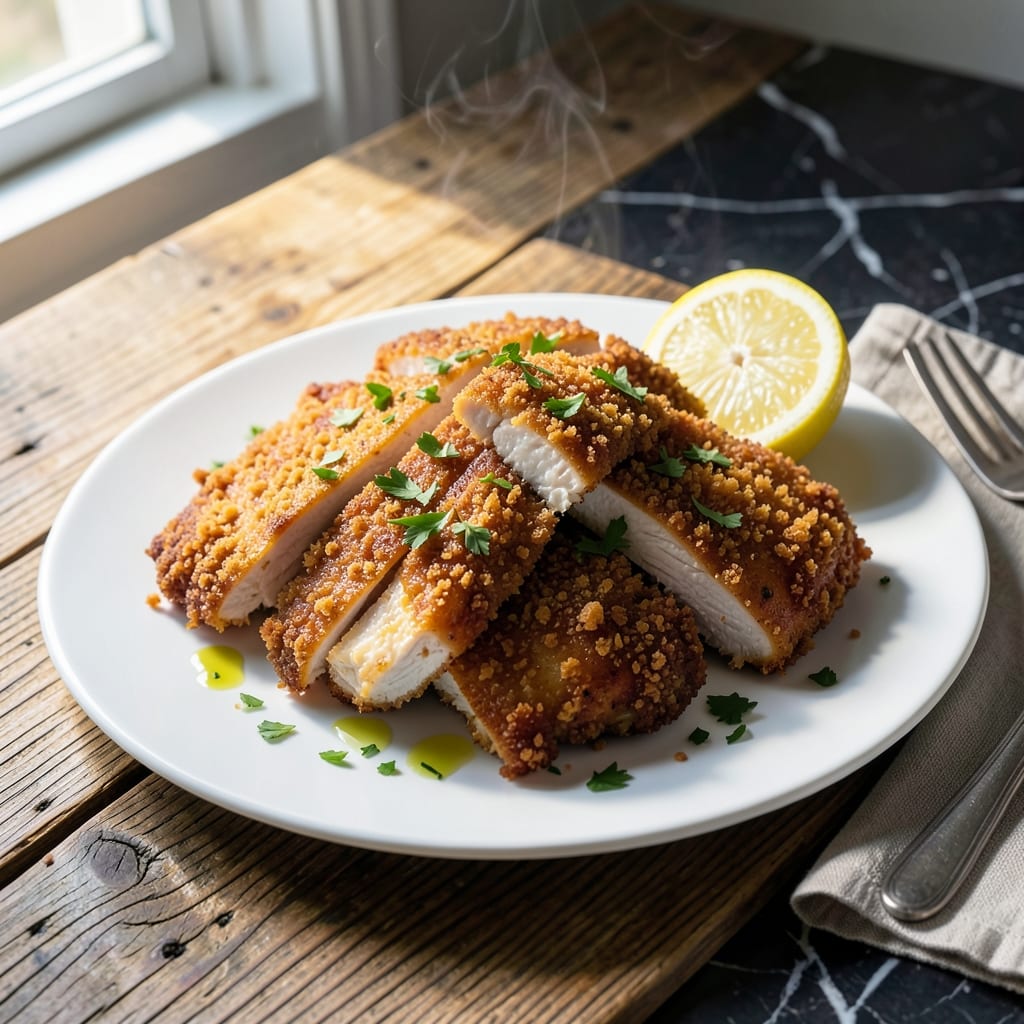 Panko Chicken Recipe Pan Fried: Crispy Golden Coating With Juicy Centers