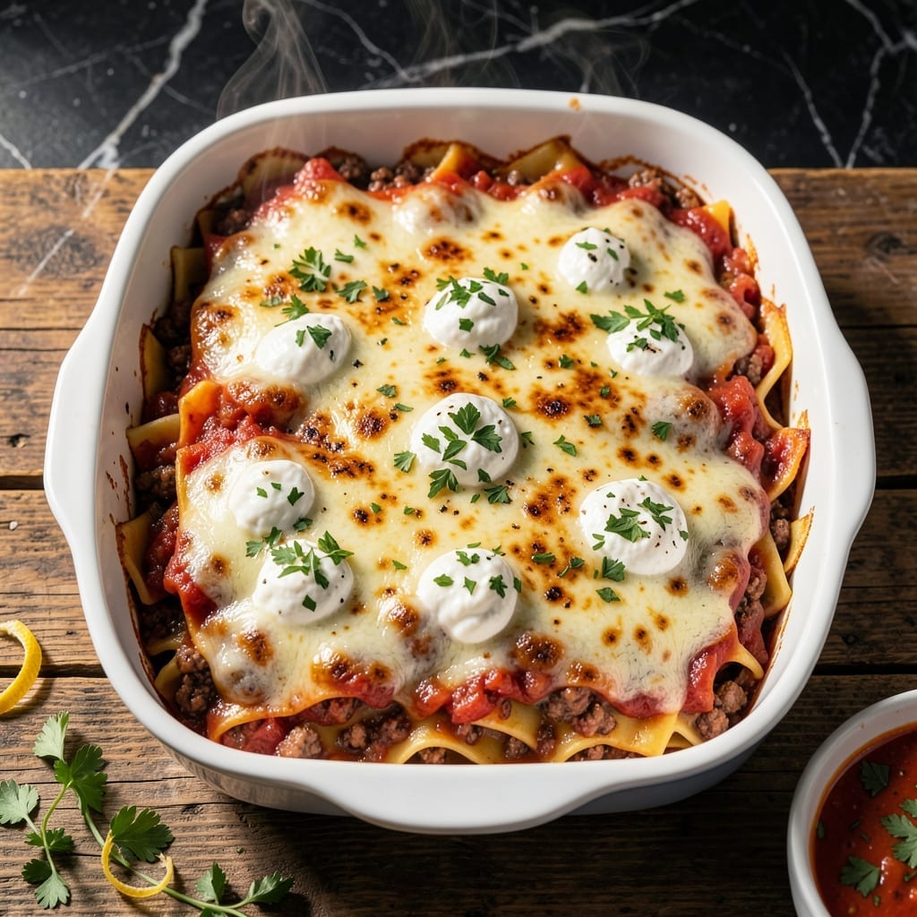 Lasagna Recipe Without Boiling Noodles: Layered Cheesy Goodness in One Pan Lasagna Recipe Without Boiling Noodles: Layered Cheesy Goodness in One Pan