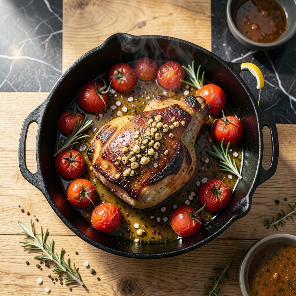Greek Leg Of Lamb Recipe With Tomatoes: Mediterranean Herb-Infused Roast