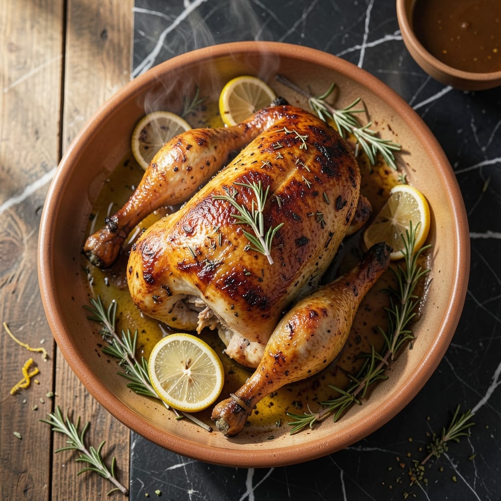 Mediterranean Roast Chicken Recipe Jamie Oliver: Lemon and Herb Infused Crispness
