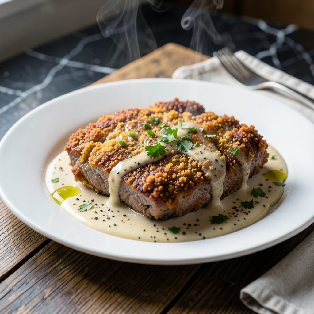 I Need A Recipe For Chicken Fried Steak: Crispy Coating With Country Gravy I Need A Recipe For Chicken Fried Steak: Crispy Coating With Country Gravy