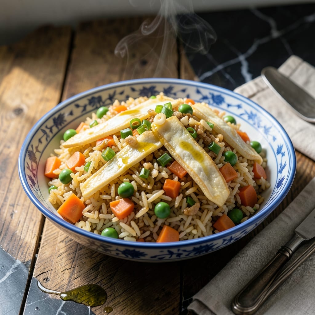 Fried Rice Recipe Chinese Style: Wok-Tossed With Classic Egg and Veggie Medley