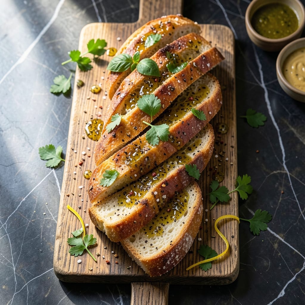 Garlic Bread Recipe Without Butter: Olive Oil Infused Crispy Bites