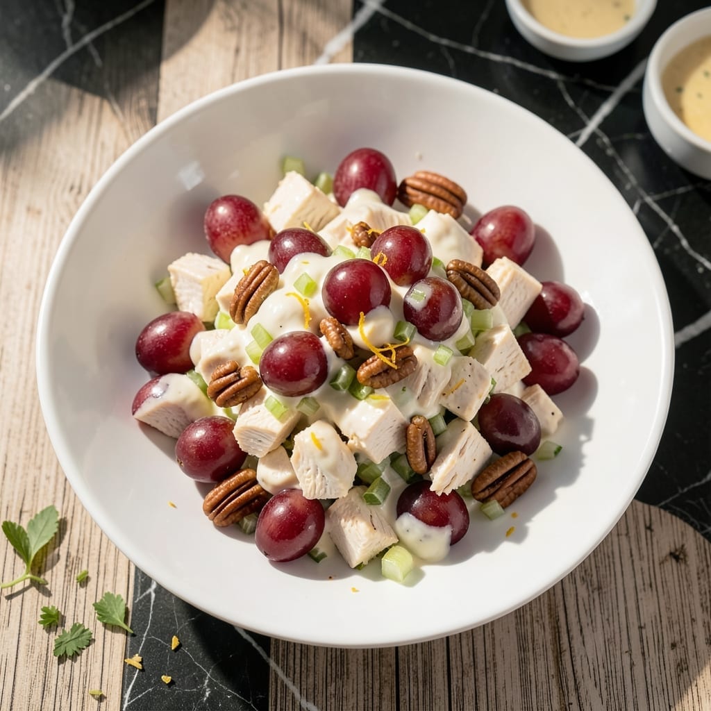 Chicken Salad With Grapes Recipe Paula Deen: Southern Creamy Crunch With Pecans