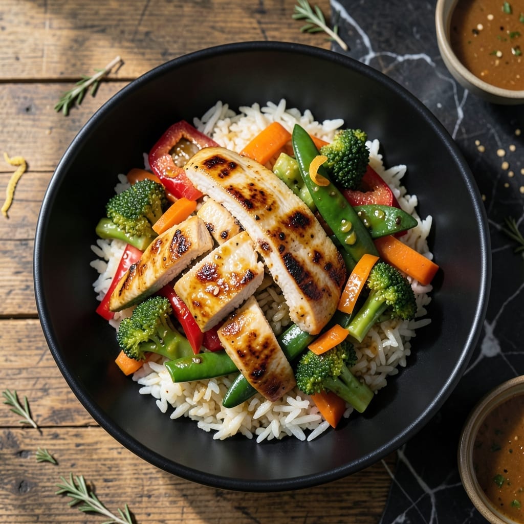 Healthy Chicken Stir Fry Recipe With Rice: Light and Flavorful One-Pan Meal