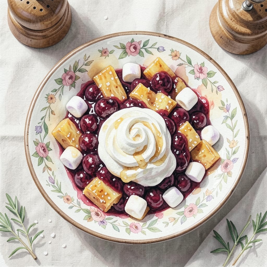 Junkyard Salad Recipe With Cherry Pie Filling: Sweet And Tangy Dessert Surprise