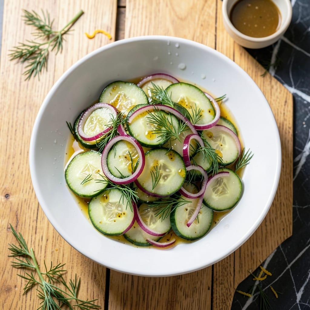 Cucumber Salad Recipe: Bright Crisp Bites With Tangy Dressing
