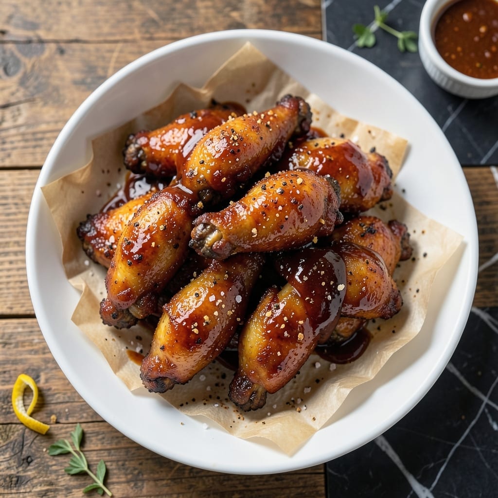 Easy BBQ Chicken Wings Recipe Oven: Saucy and Sticky in 40 Minutes