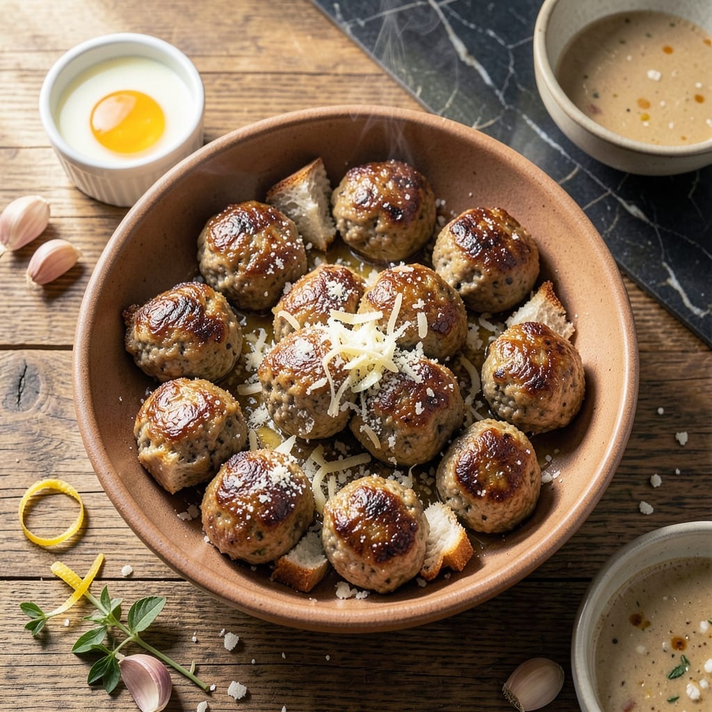 Meatball Recipe With Bread: Binder-Free Juiciness Using Pantry Staples Meatball Recipe With Bread: Binder-Free Juiciness Using Pantry Staples