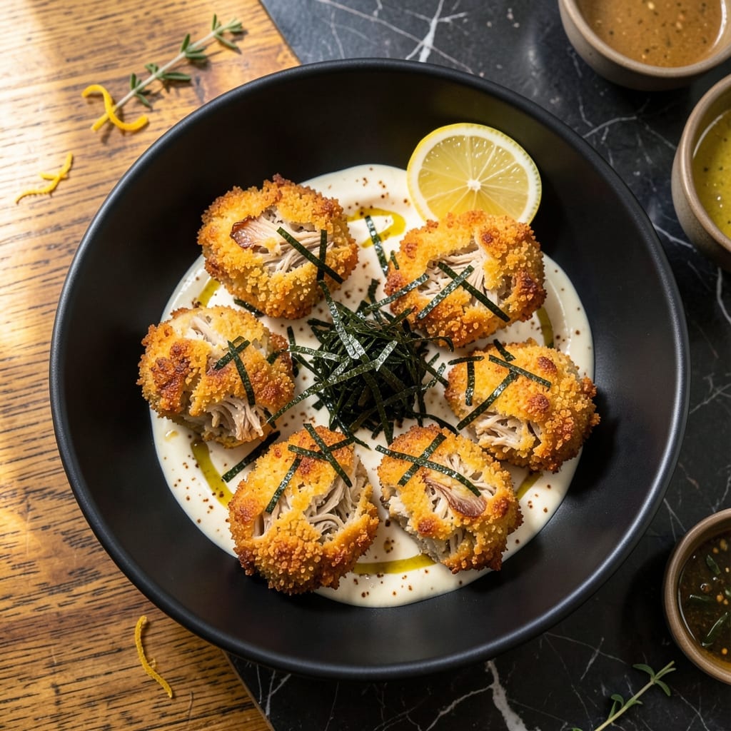 Lion's Mane Crab Cake Recipe Vegan: Plant-Based Seafood With Crispy Crust Lion's Mane Crab Cake Recipe Vegan: Plant-Based Seafood With Crispy Crust