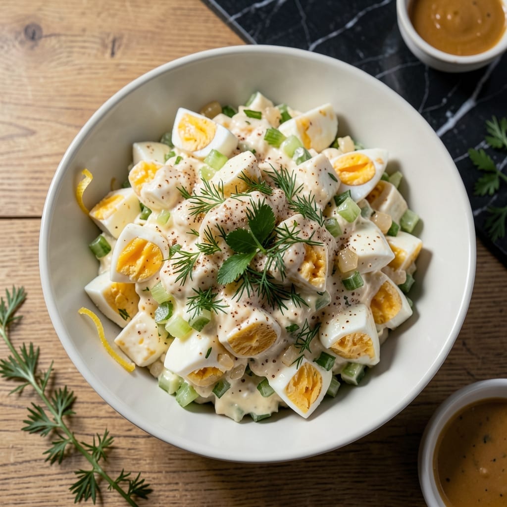 Egg Salad Recipe With Dry Mustard: Classic Creamy Crunch With Bold Tang Egg Salad Recipe With Dry Mustard: Classic Creamy Crunch With Bold Tang