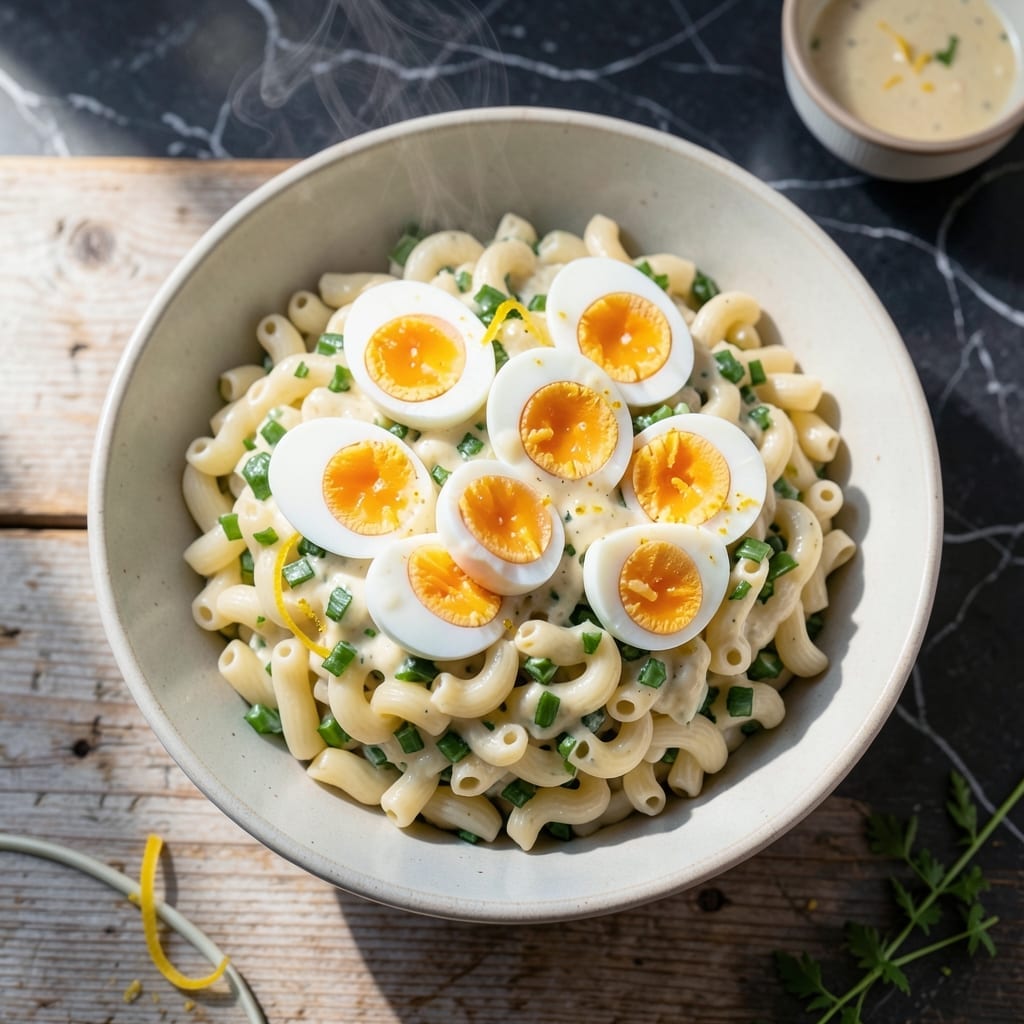 Classic Macaroni Salad Recipe With Egg