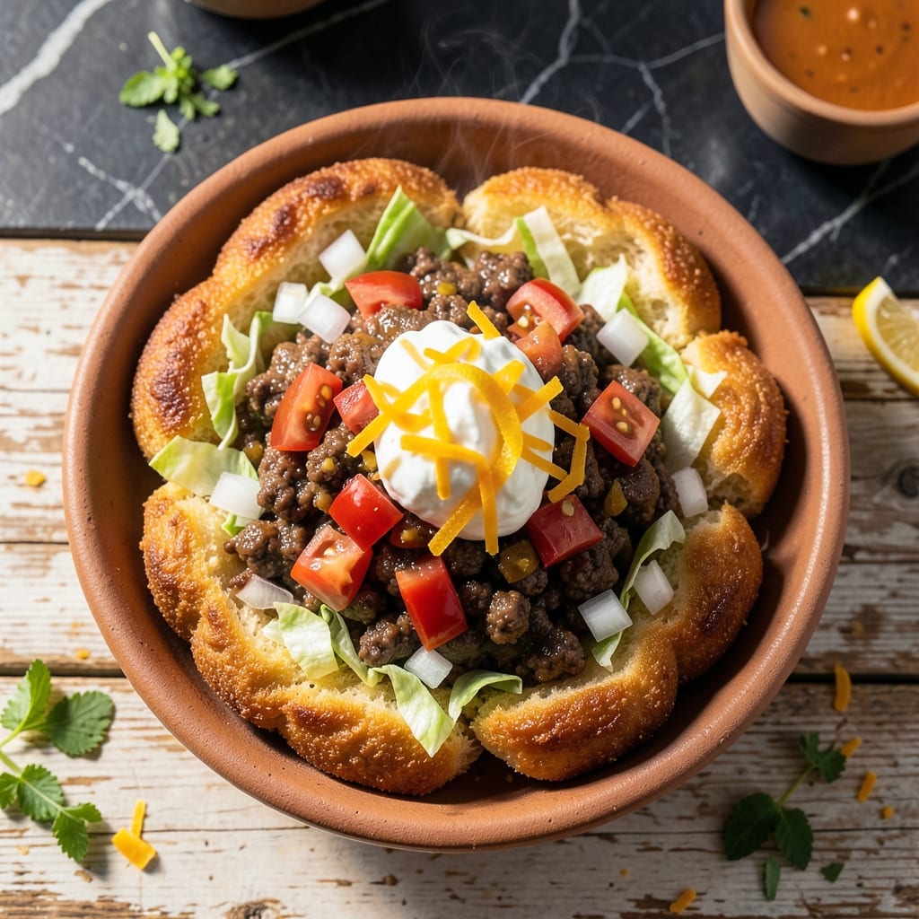 Fry Bread Recipe for Indian Tacos: Crispy Base for Hearty Toppings