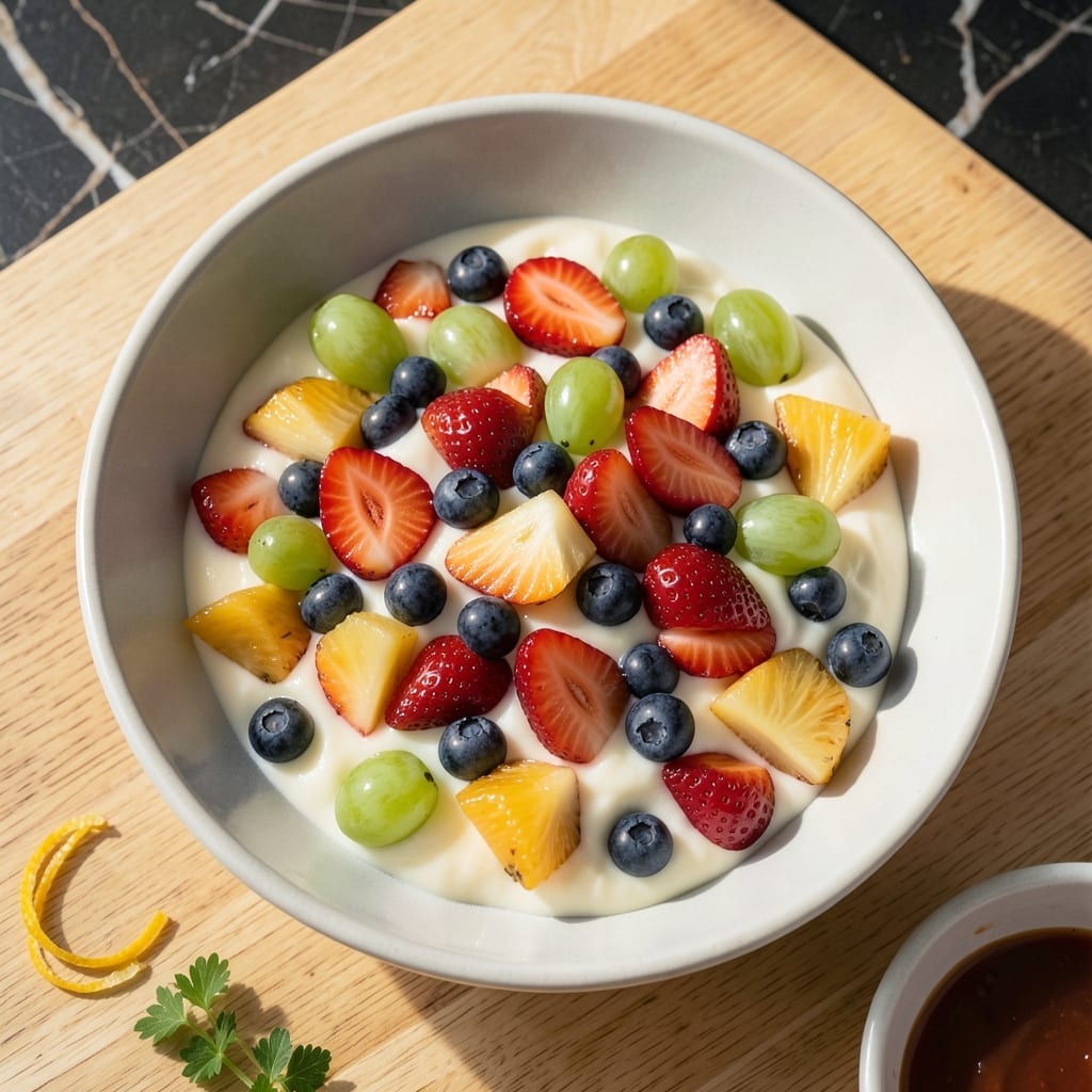 Fruit Salad Recipe With Instant Vanilla Pudding: Creamy Coating for Fresh Fruit