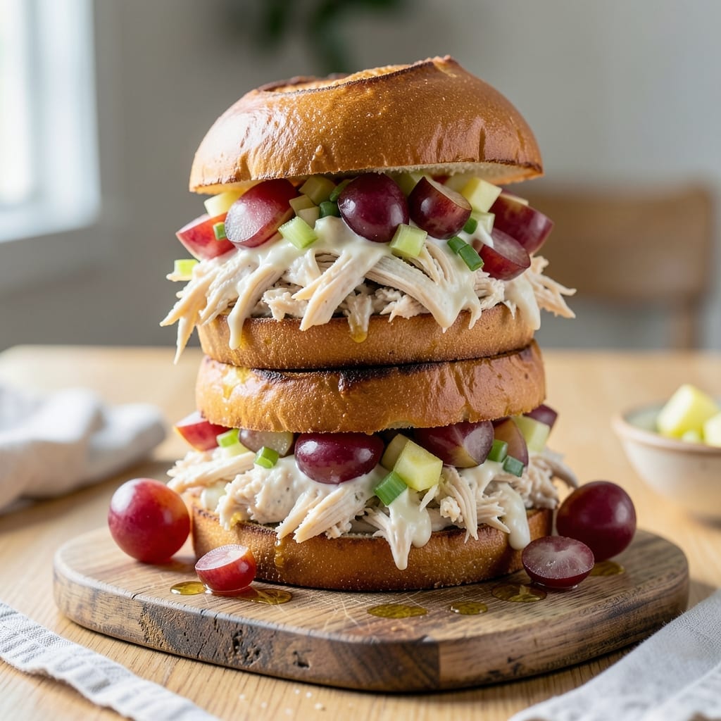 Chicken Salad Sandwich Recipe With Grapes And Apples