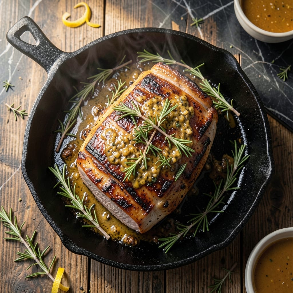 Pork Tenderloin Recipe Cast Iron: Crispy Herb-Crusted with Juicy Centers