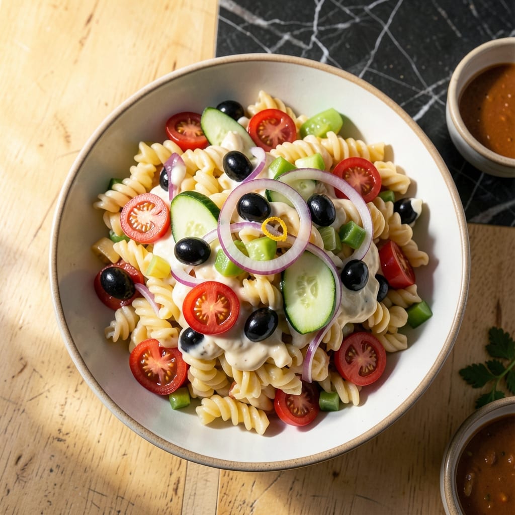 Pasta Salad Recipe Olive Garden Dressing: Copycat Italian Freshness for Potlucks