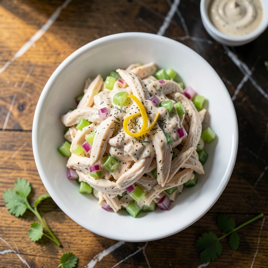 Chicken Salad Recipe With Ranch Seasoning: Creamy Herb-Infused Crunch
