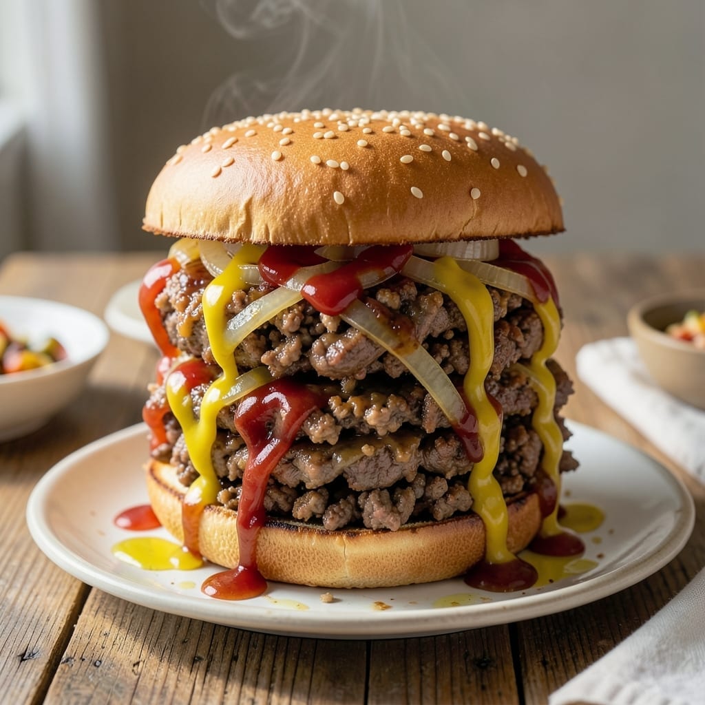 Loose Meat Sandwich Recipe With Onion Soup Mix: Midwestern Diner Classic at Home Loose Meat Sandwich Recipe With Onion Soup Mix: Midwestern Diner Classic at Home