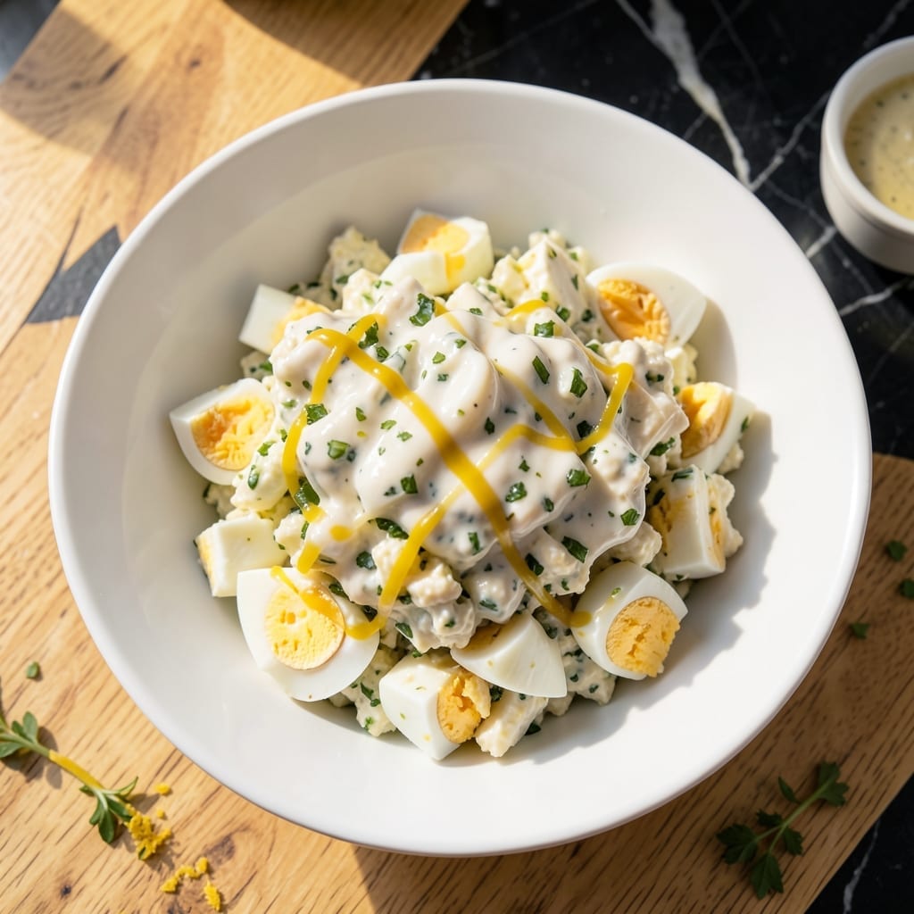 Classic Egg Salad Recipe With Relish: Old-Fashioned Creamy Crunch