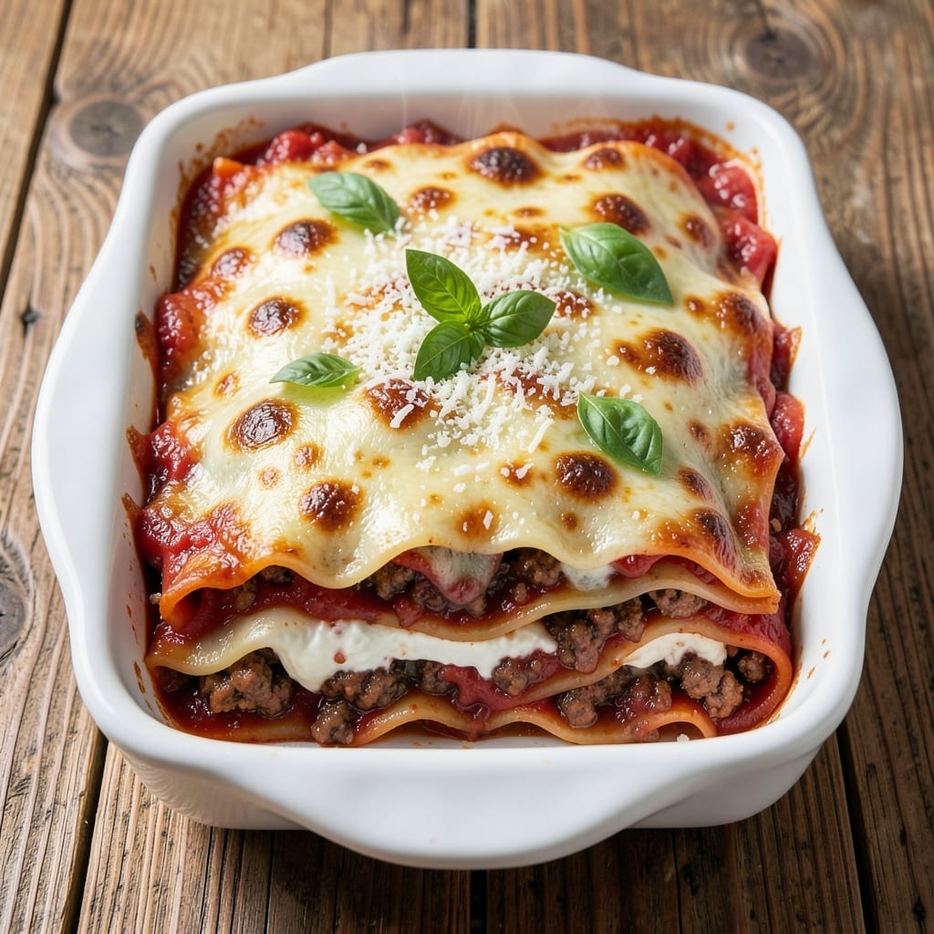 Lasagna Recipe Using Ricotta Cheese: Classic Layers With Creamy Depth