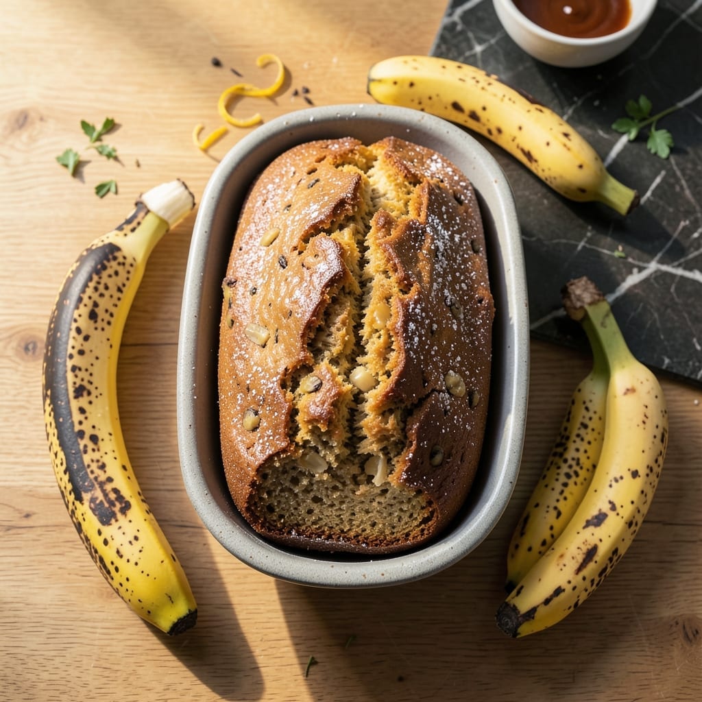 Banana Bread Recipe 3 Bananas: Moist Loaf With No Waste