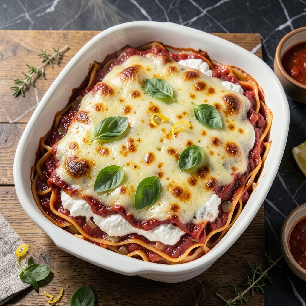 Lasagna Recipe Using No Cook Noodles: Oven-Ready Layers With Zero Prep Lasagna Recipe Using No Cook Noodles: Oven-Ready Layers With Zero Prep