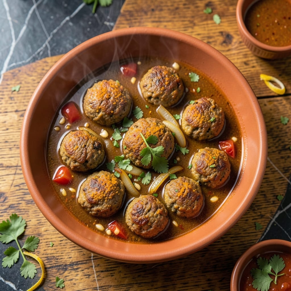 Kofta Salan Recipe Pakistani: Spiced Meatballs in Aromatic Gravy
