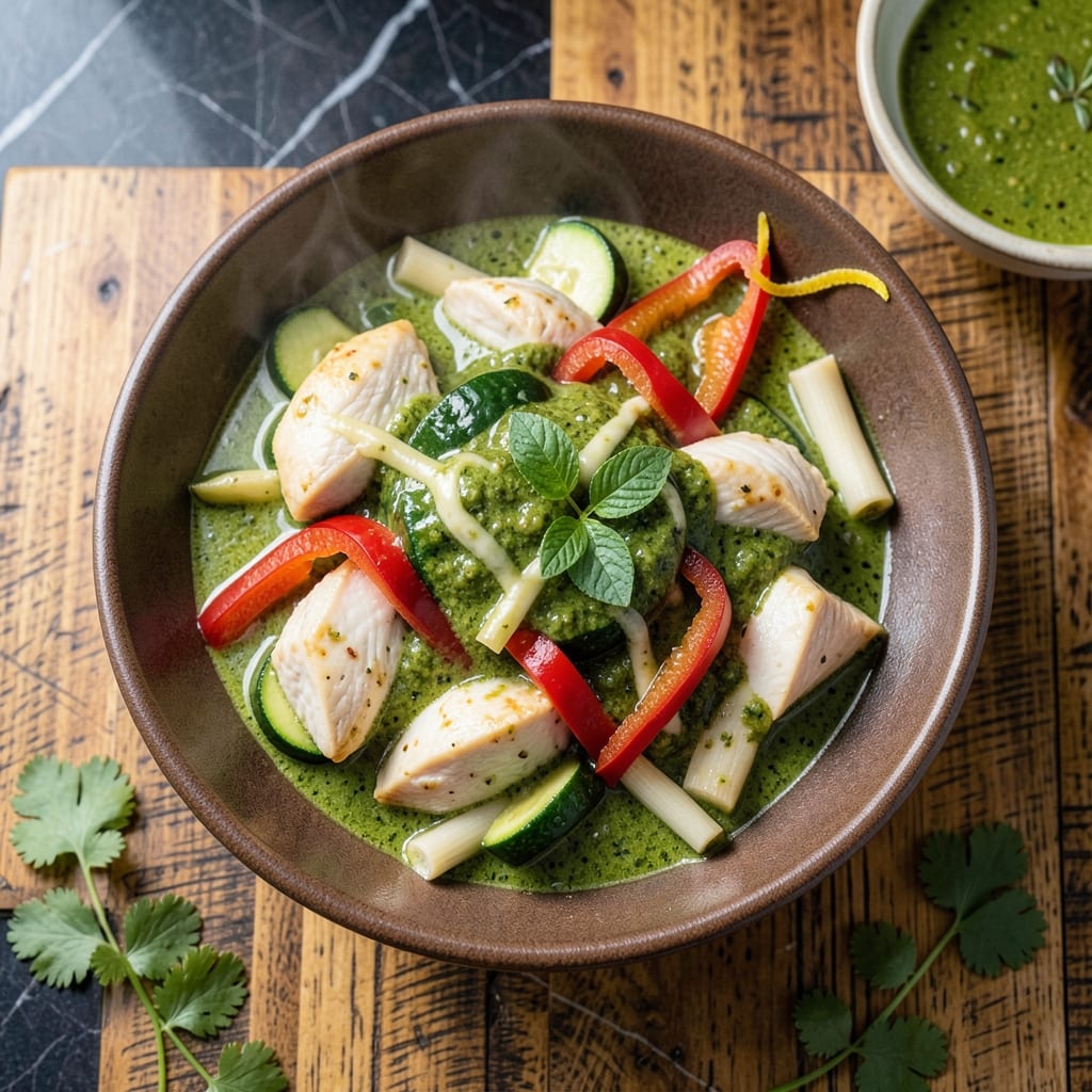 Green Curry Recipe Using Paste: Fragrant Coconut Milk and Herb Infusion