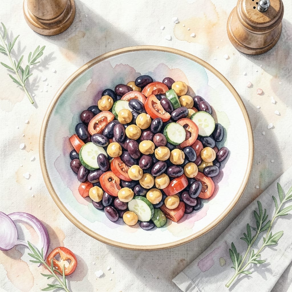 Bean Salad Recipe Ideas: Colorful Medley with Fresh Herbs Bean Salad Recipe Ideas: Colorful Medley with Fresh Herbs