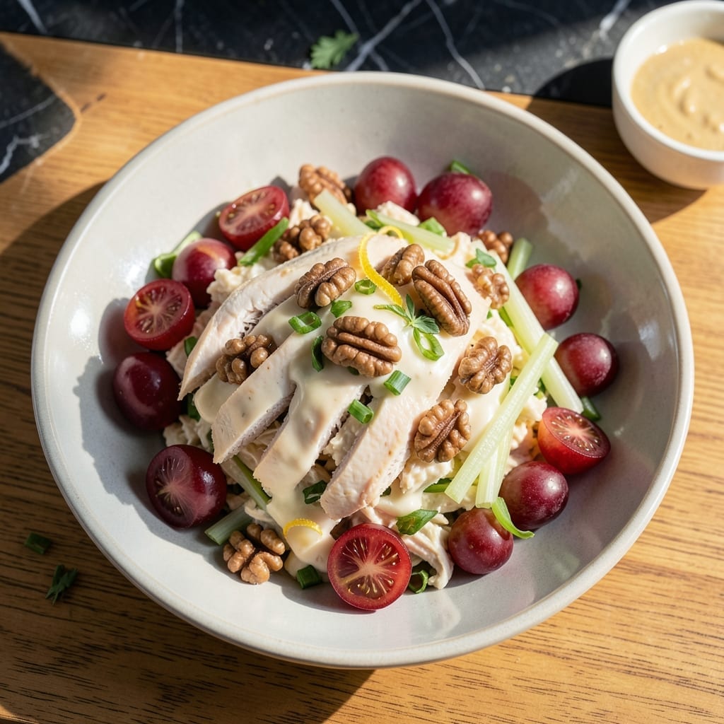 Chicken Salad Recipe With Grapes and Walnuts: Sweet and Nutty Crunch in Every Bite