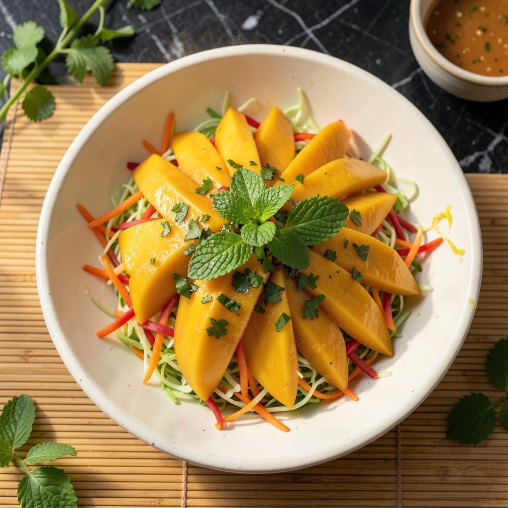 Asian Mango Salad Recipe Easy: Sweet Chili Lime Crunch Asian Mango Salad Recipe Easy: Sweet Chili Lime Crunch