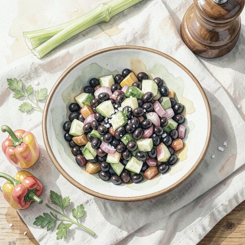 Black Eyed Peas Salad Recipe Vegetarian: Protein-Packed Picnic Pleaser