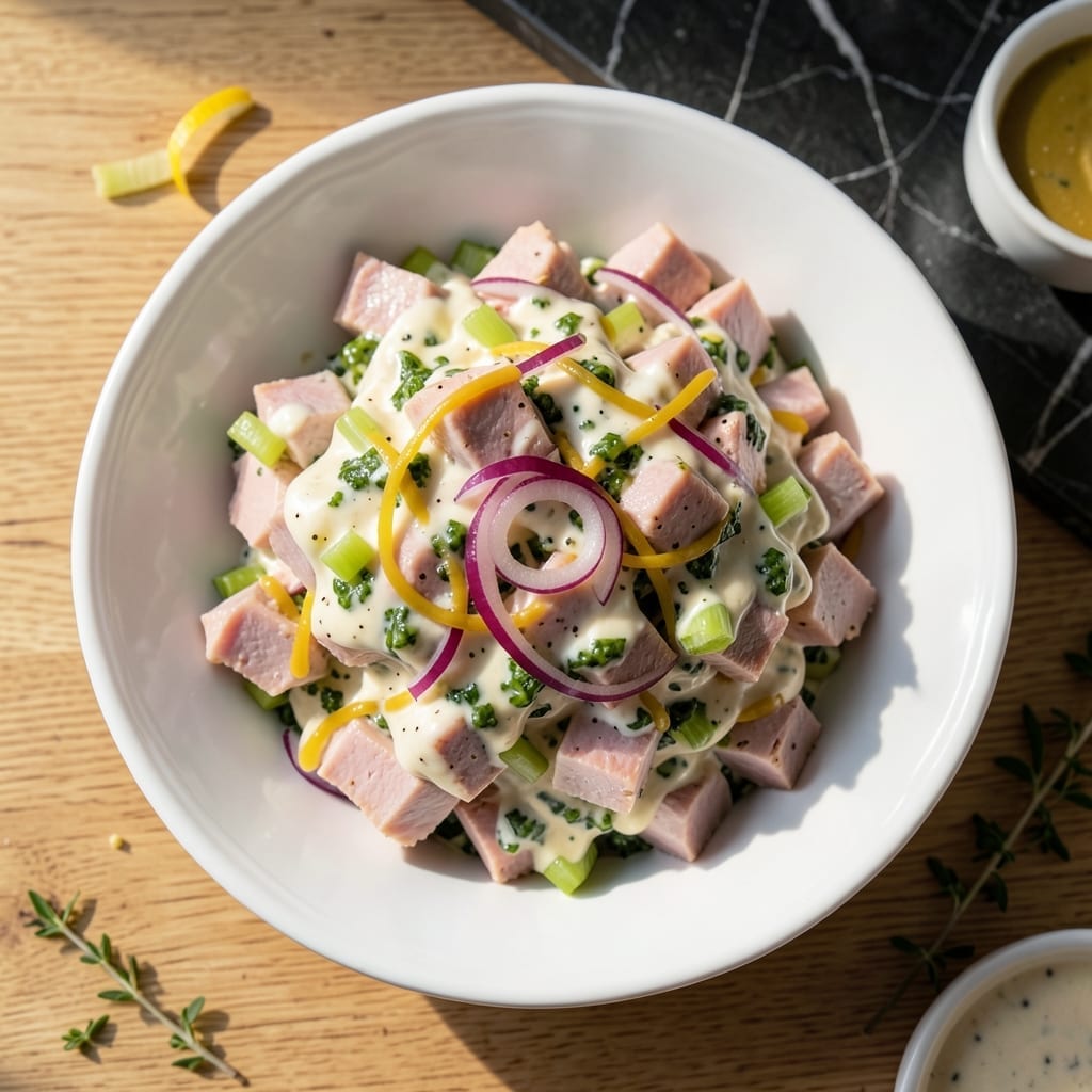 Ham Salad Recipe With Pickle Relish: Classic Creamy Spread With Zesty Bite