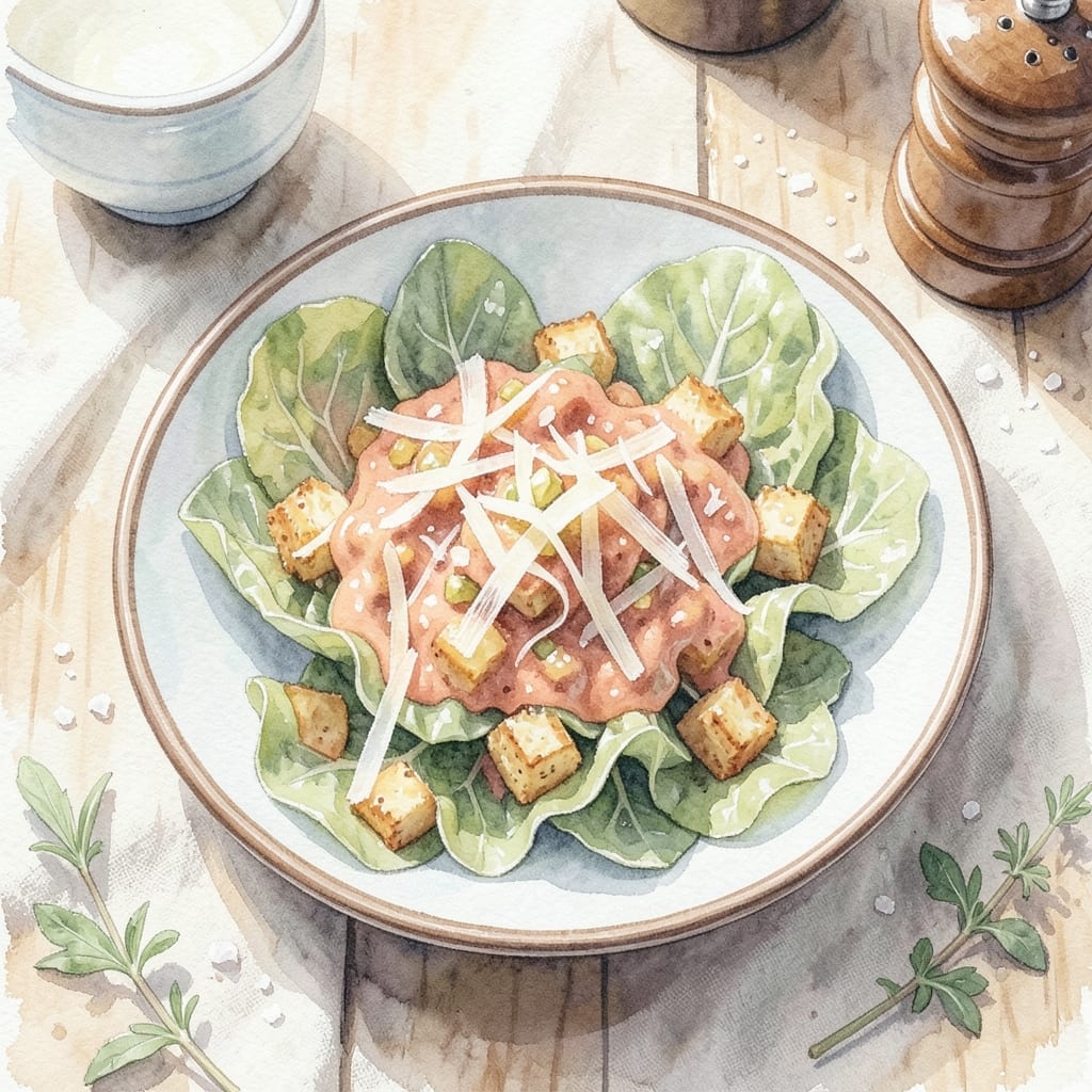 Caesar Salad Recipe With Store Bought Dressing: Crisp Romaine and Parmesan Magic